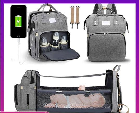 Baby Diaper Bag Nappy Stroller Backpack